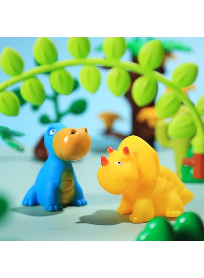 NIBEMINENT 6-Piece Dinosaur Design Bath Toy Set - Image 5