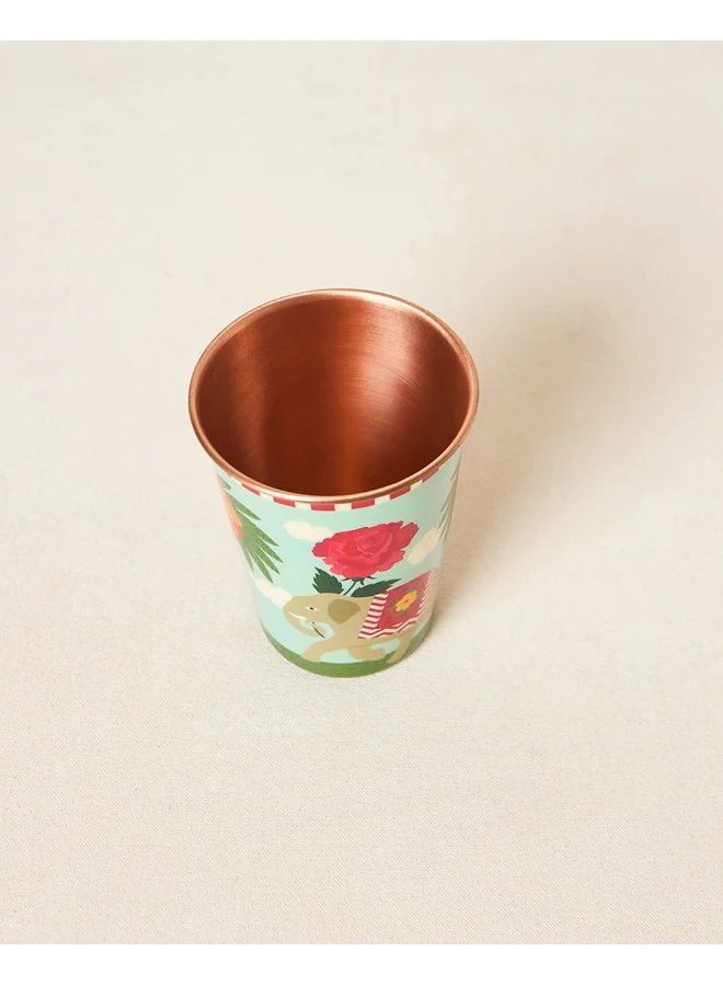 Chumbak Royal Tusker Copper Tumbler, 350 ml | Palace Memoirs