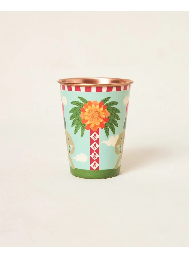 Chumbak Royal Tusker Copper Tumbler, 350 ml | Palace Memoirs