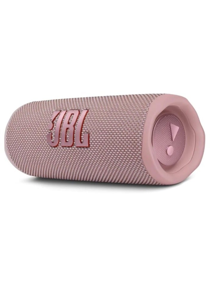 JBPL JBL Flip 6 Portable Bluetooth Speaker with 2-Way Speaker System and Powerful JBL Original Pro Sound, Up to 12 Hours of Playtime, Pink - Image 1