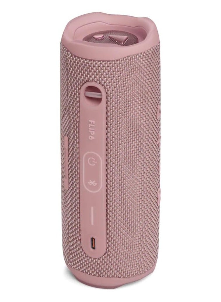 JBPL JBL Flip 6 Portable Bluetooth Speaker with 2-Way Speaker System and Powerful JBL Original Pro Sound, Up to 12 Hours of Playtime, Pink - Image 3