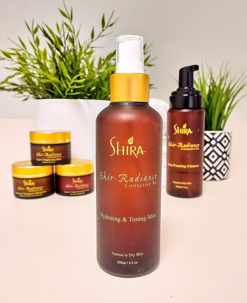 SHIRA شيرا شير-راديانس تصحيحية RX رذاذ مرطب ومنعم - رذاذ وجه مرطب 100% نباتي وخالي من القسوة - تركيبة منعشة للبشرة تحافظ على مستوى الرقم الهيدروجيني الأمثل لجميع أنواع البشرة (200 مل) - Image 4