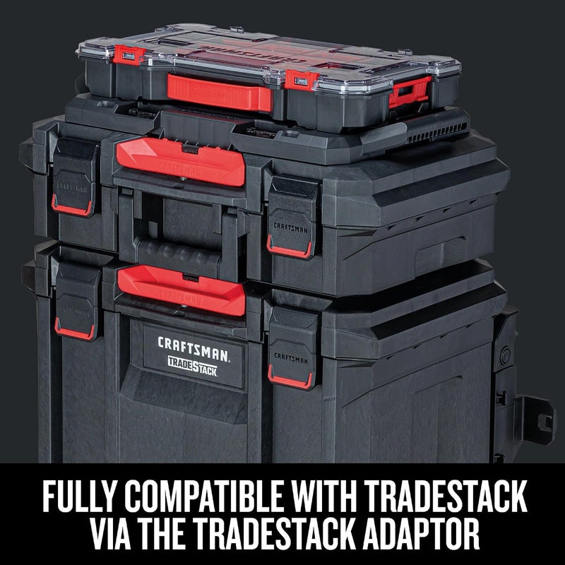 CRAFTSMAN VERSASTACK 20-Compartment Storage Organizer with Secure Latch - Image 5