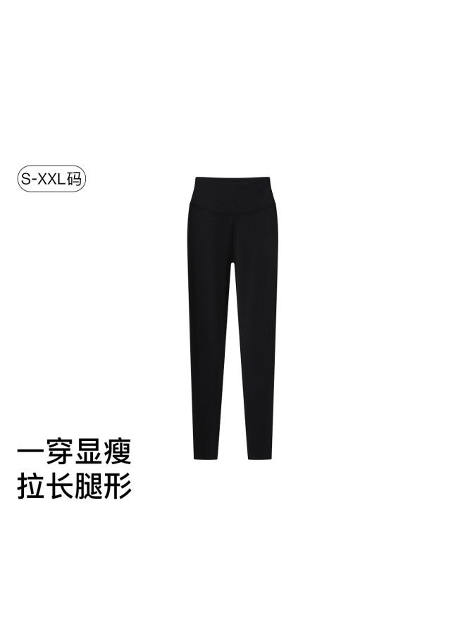 ubras Soft Air-Layer Brushed Tummy Control Leggings, Slimming, Comfortable, Wearable As Outerwear, Women'S Tight Pants - Image 3