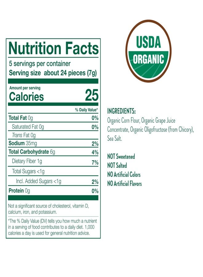 Little Bellies Organic Sweet & Salty Softcorn Toddler Snack (5 x 1.25 oz Individual Packs) - Image 3