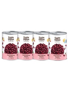 Farm Fresh Red Kidney Beans 4 x 400g  - Image 1