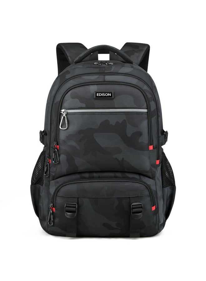 Edison 17.3-inch Laptop Backpack, Large Capacity, Business Travel Backpack, High School And Middle School Student Schoolbag E08-2g - Image 1