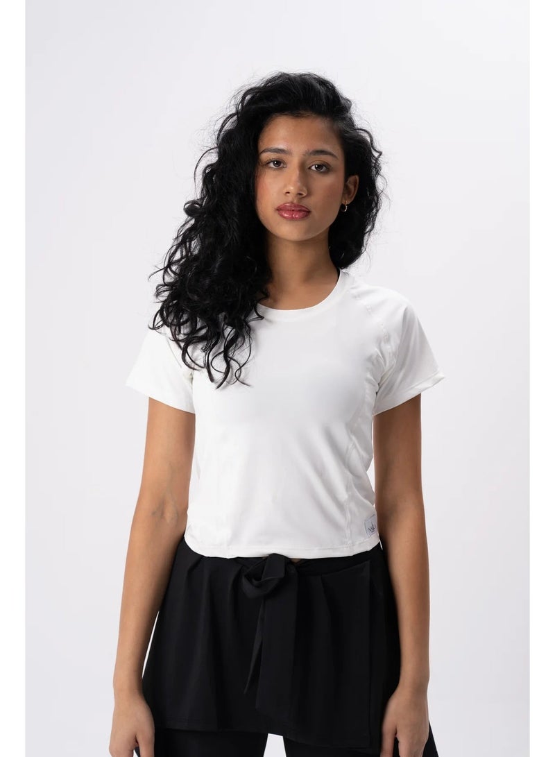 NALA Women’s Fitness Yoga Tee - Image 1