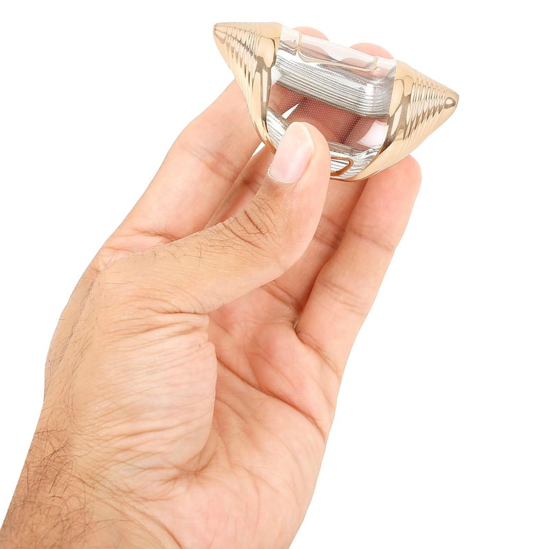 JVCV غطاء شفاف ناعم من TPU متوافق مع JVCV® لسيارات City Elevate Civic Jazz Amaze CR-V WR-V BR-V مع زر بدء التشغيل الذكي – واقي أنيق ودائم (ذهبي شفاف) - Image 5