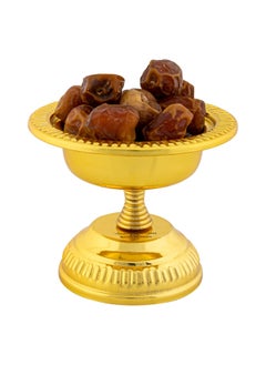 AL SANIDI Indian Copper dates storage dates Storage Gold Size 14 Cm  - Image 5