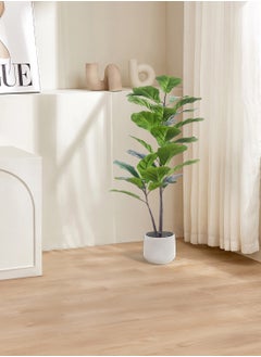Viden The simulated plant 90cm fiddle leaf fig supports the beauty of your home, maintenance-free, worry-free, versatile, and unlocks the aesthetics of double-branched branches.  - Image 3
