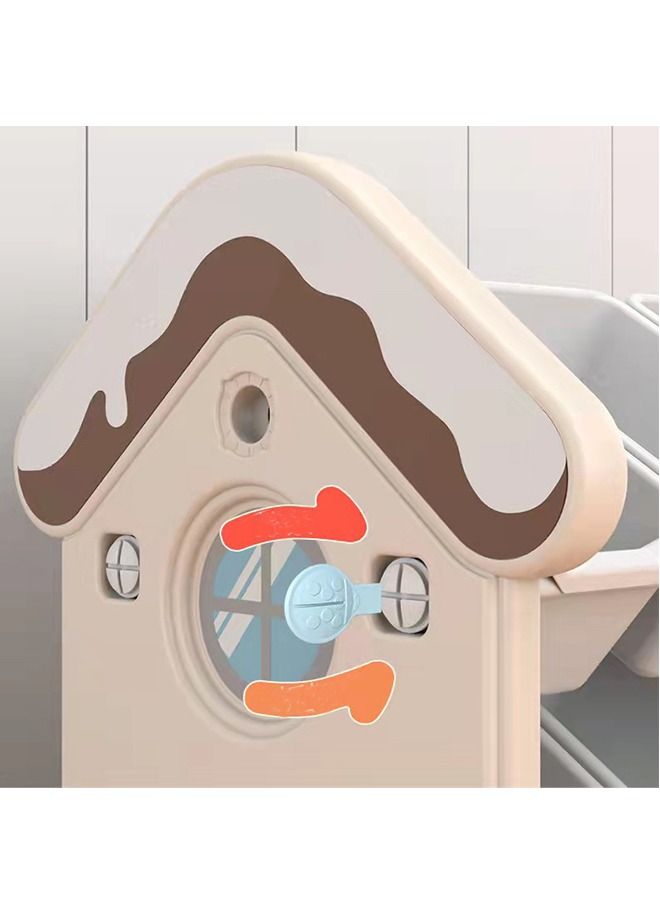 بيوينتي ديلوكس متعددة مربع لعبة تخزين ، تخزين مربع لعبة ، لعبة الأطفال تخزين الرف ، غرفة المعيشة المنزلية تخزين الطفل ، 9 صناديق التخزين ، مع ملصقات ، المضادة للانزلاق حصيرة ، الطويق ، هوك ، الأزرق - Image 2