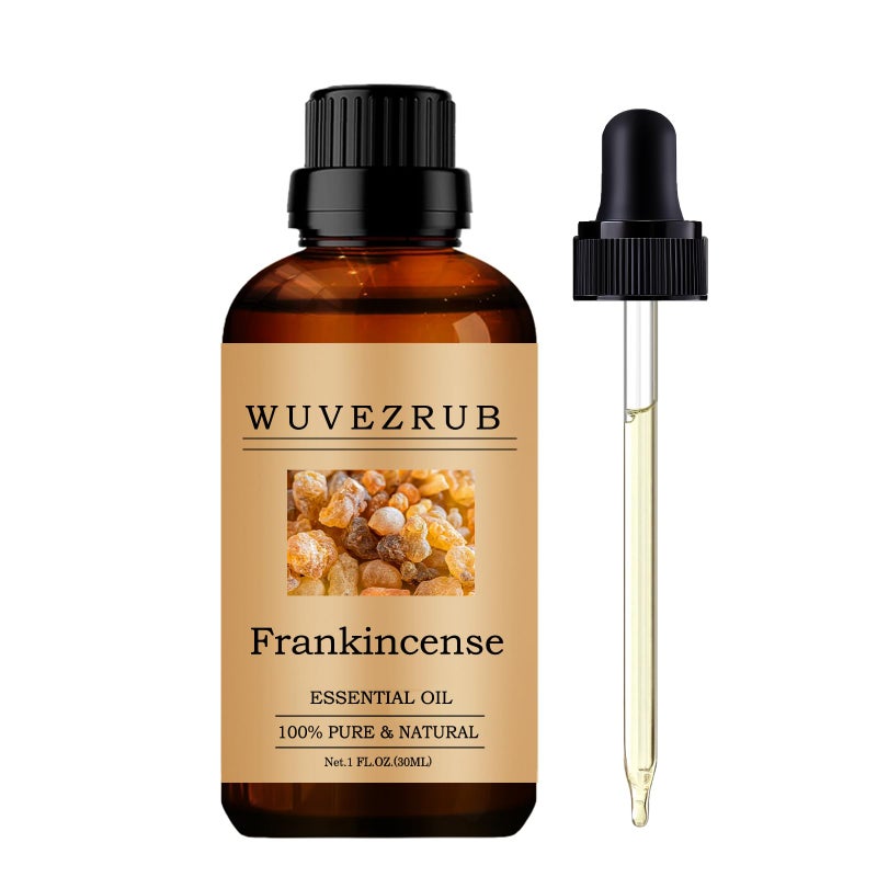 Wuvezrub Frankincense Essential Oils, 30ML Pure and Natural Essential Oil for Aromatherapy Diffuser - Frankincense /1 Fl Oz - Image 1