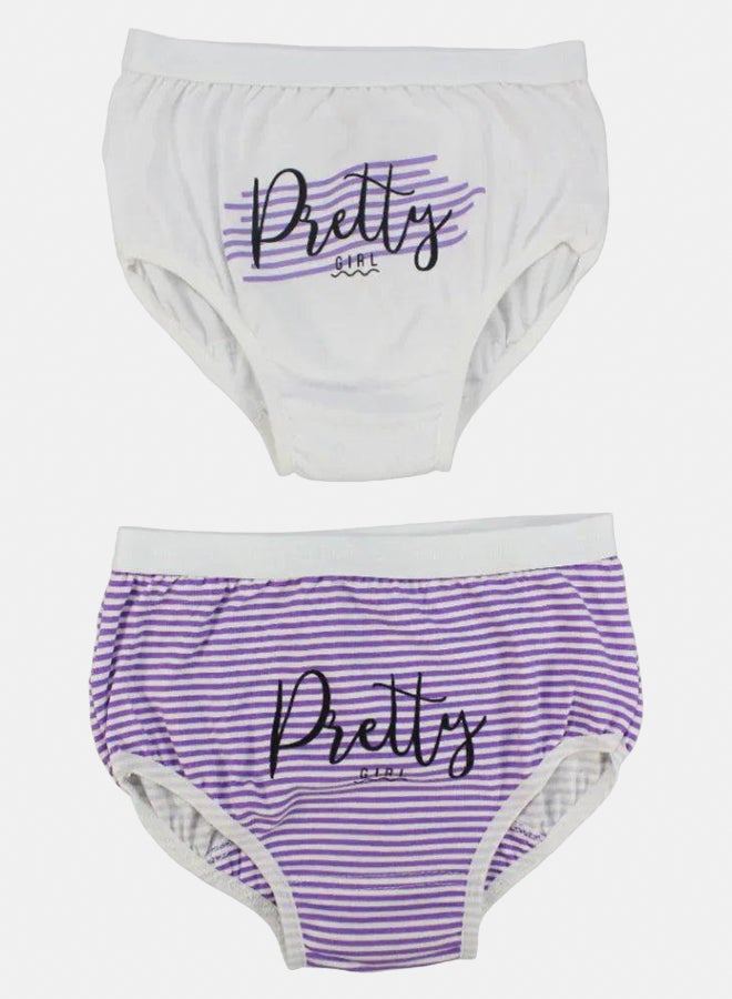 Junior Pack of 2 - Girls Cotton Panties - Image 1