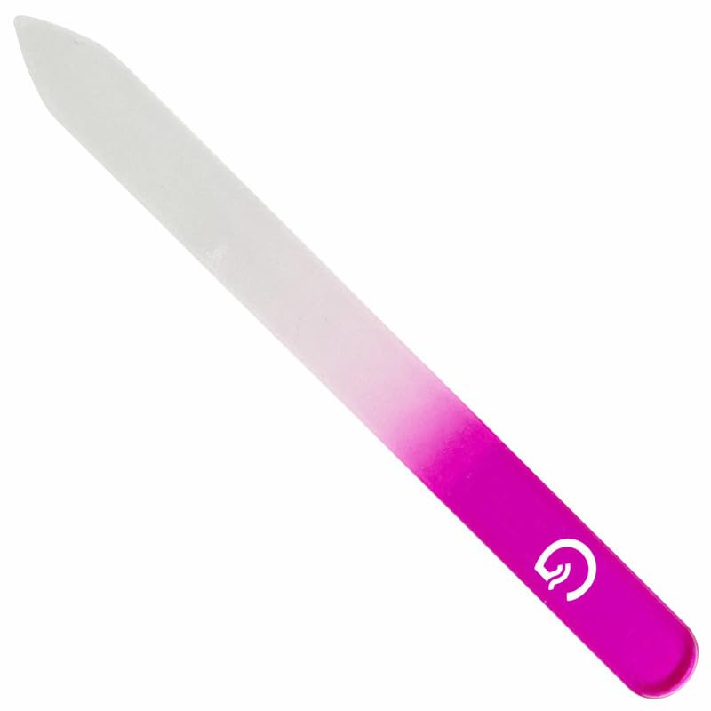 GUBB Crystal Nail Filer, Fingernail Files with Double Sided Glass Etched Filing Surface - Manicure Nail Care Tool for Women and Girl - Image 1