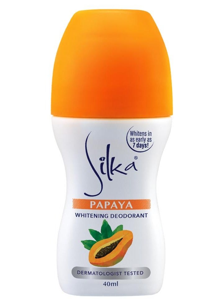 Silka PAPAYA Whiteing Deodorant 40 ML