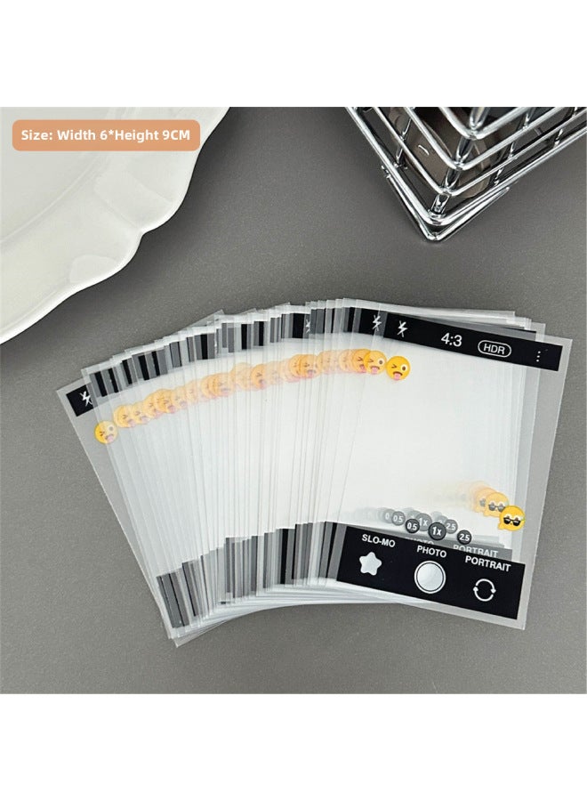 Tengyi New Original Cute Cartoon Small Card Holder Girl Star Aidou Photo Protection Card Film Packing Bag