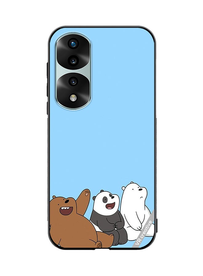 VR CREATIVE Protective Case Cover For Honor 70 Pro plus 3 Cute Teddy Design Multicolour - Image 1