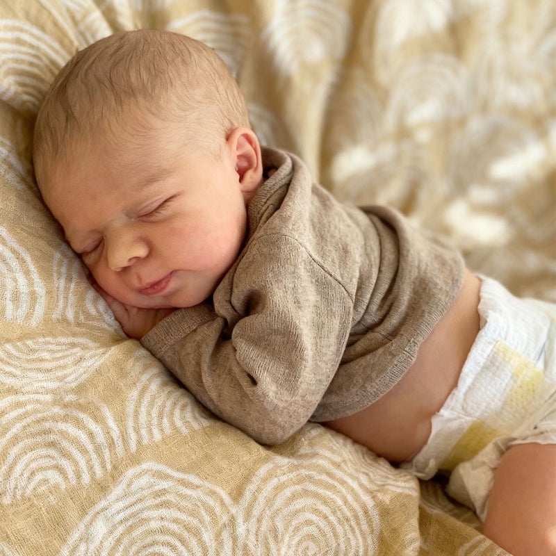 Anano Reborn Baby Dolls Silicone Full Body18 in Realistic Babys Doll Full Silicone Baby Doll Boy Lifelike Newborn Babies Real Life Reborn Dolls Posable with Accessories - Image 3