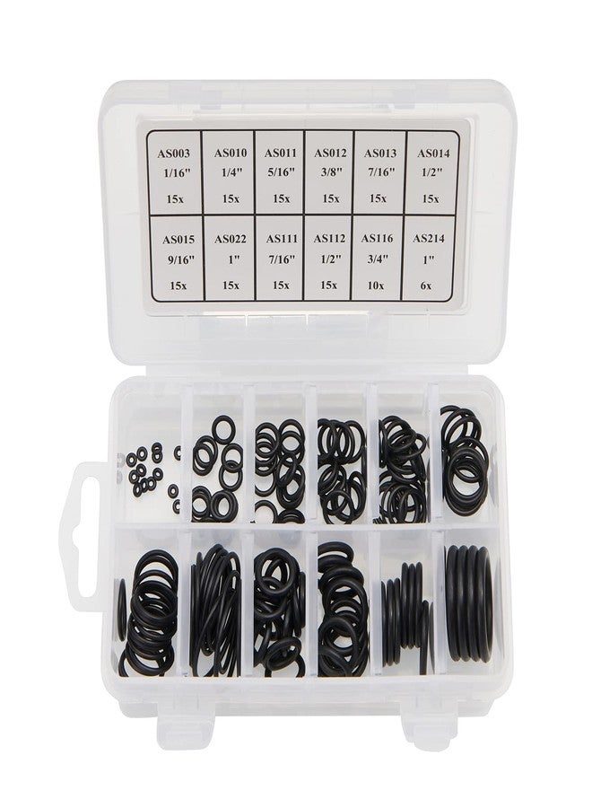 BUSY-CORNER 166 Pieces Scuba O-Ring Kit Scuba Diving Rubber Orings, for Dive Hoses Ring Diving Dive Gear Equipment Scuba Tanks NBR90 - Image 2