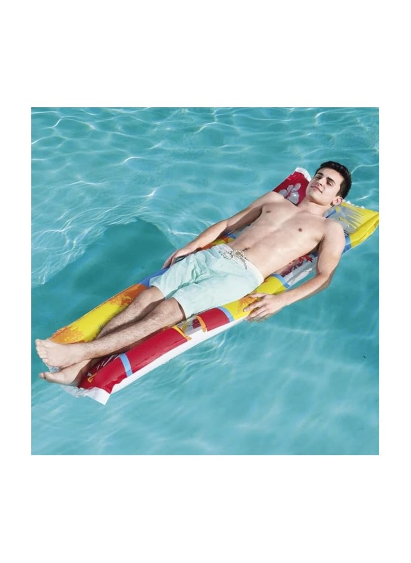 Bestway - Fashion Air Mat – Vibrant Assorted Designs, Inflatable Lounger for Pool, Beach, and Outdoor Relaxation - Image 1
