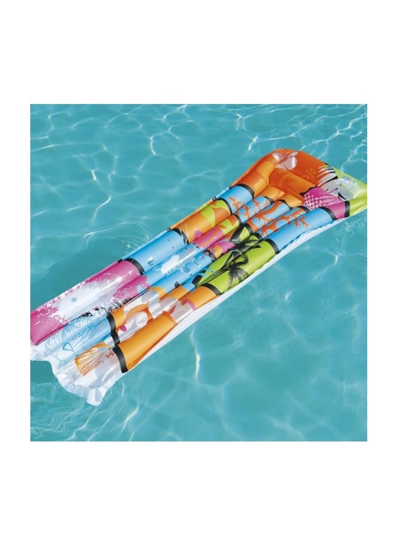 Bestway - Fashion Air Mat – Vibrant Assorted Designs, Inflatable Lounger for Pool, Beach, and Outdoor Relaxation - Image 1