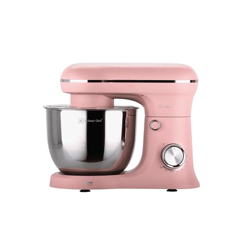 CULINARY CHEF CULINARY CHEF 45L Retro Stand Mixer Pink 