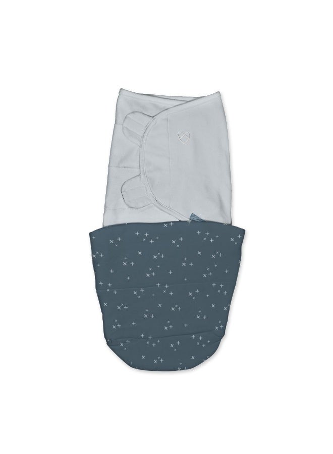 ingenuity Swaddleme By Ingenuity - All Season Swaddle, 1.0 TOG, 1 Pack, 0-3M - Stardust - Image 1