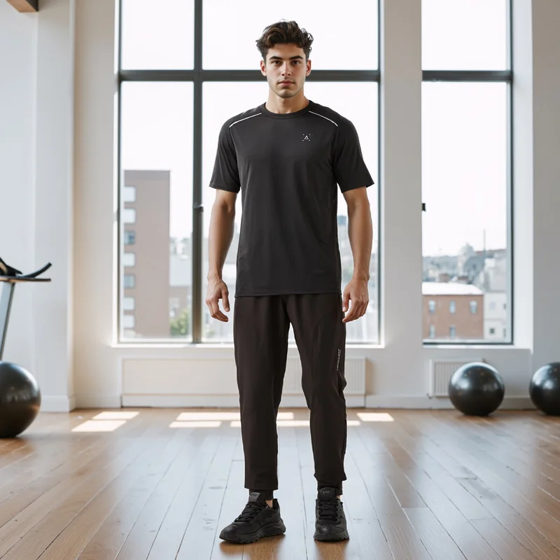 ADOT by Splash Regular Fit Track Pants with Elasticated Waistband