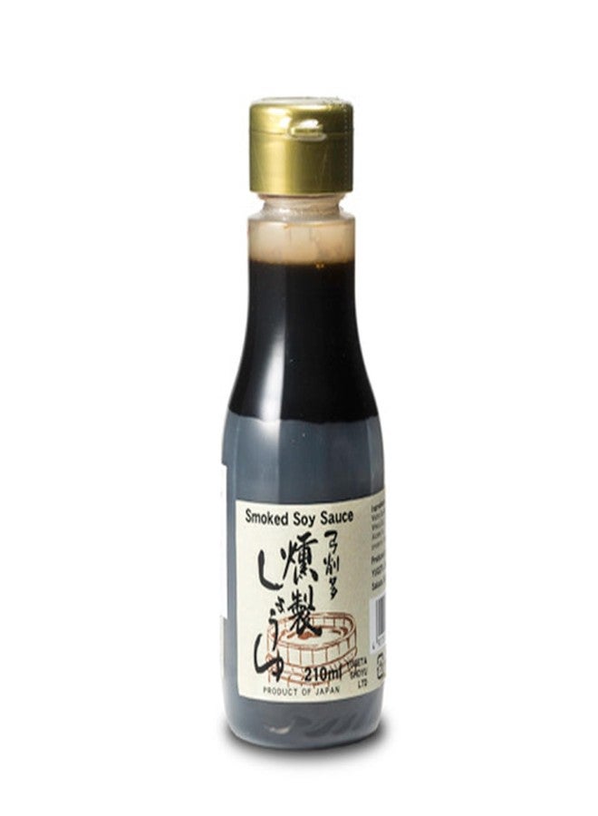 IPPINKA Japanese Cherry Wood Smoked Shoyu Soy Sauce, Product of Japan, No Preservatives, 210ml (7.1 fl oz) - Image 1