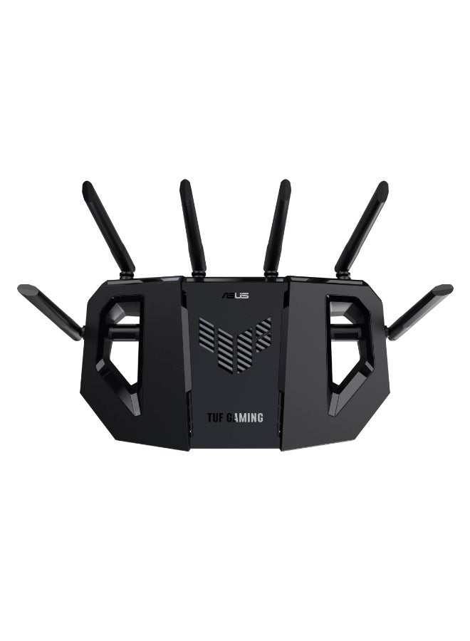ASUS TUF Gaming BE9400 WiFi 7 Tri-Band Router (802.11be) – Up to 9400 Mbps, 6GHz + 5GHz + 2.4GHz, Quad 2.5GbE Ports, Dedicated Gaming Port, AiMesh Mesh Support, AiProtection Security, USB 3.2, Gaming Router | 90IG0A30-MO9C00 black - Image 5