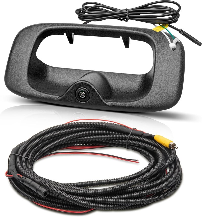 RED WOLF Tailgate Handle Backup Camera for Chevy Silverado/GMC Sierra 1999-2006 - Image 1