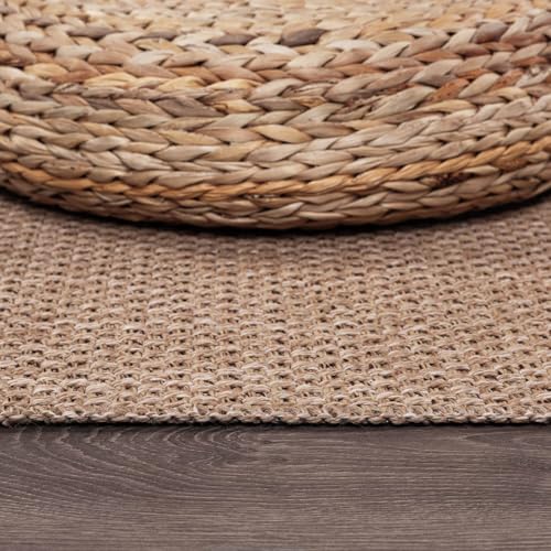CAMILSON Indoor and Outdoor Runner Rug Natural Solid Boho Woven Design Easy-Cleaning Non Shedding Farmhouse Living Room Bedroom Garden Patio and Kitchen Washable Outside Carpet Alfombras (2x7) - Image 5