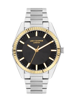 Lee Cooper ساعة يد معدنية بعقارب على شكل تونو LC07950.260 للرجال - 41 ملم  - Image 1