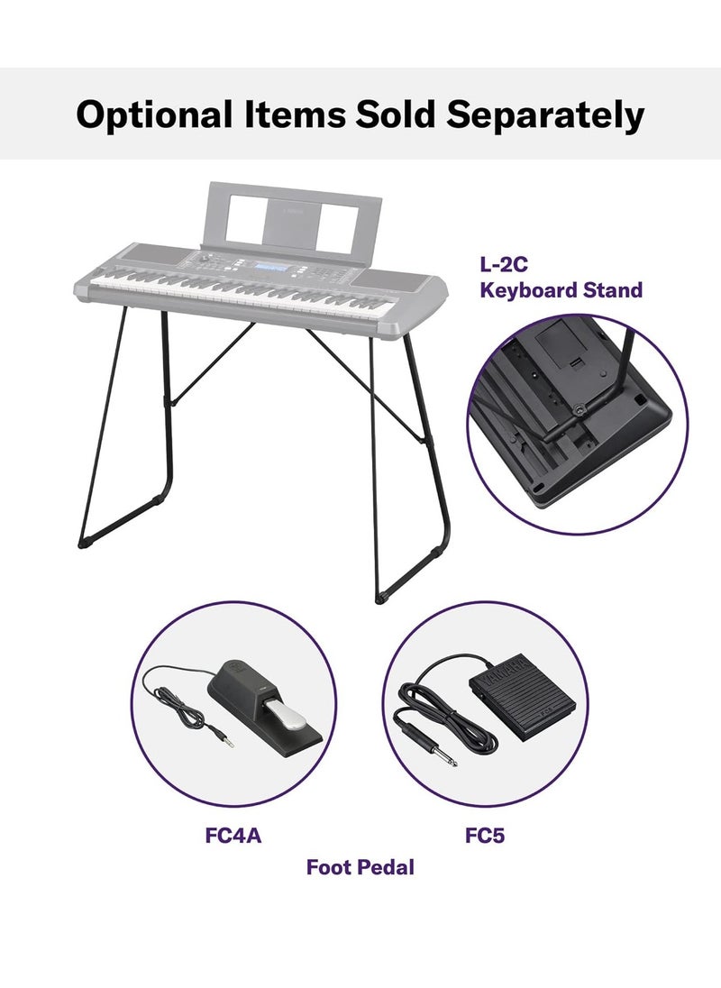 YAMAHA لوحة مفاتيح رقمية من ياماها PSRI300  - Image 4