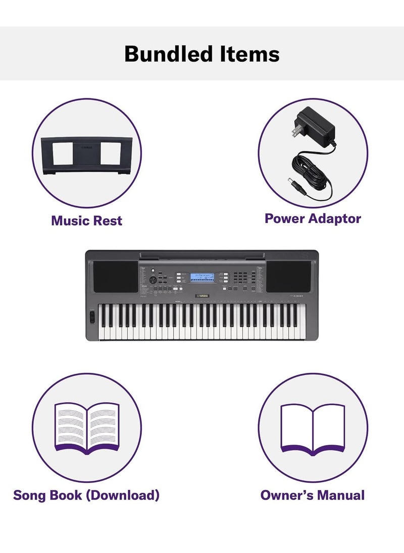 YAMAHA لوحة مفاتيح رقمية من ياماها PSRI300  - Image 3
