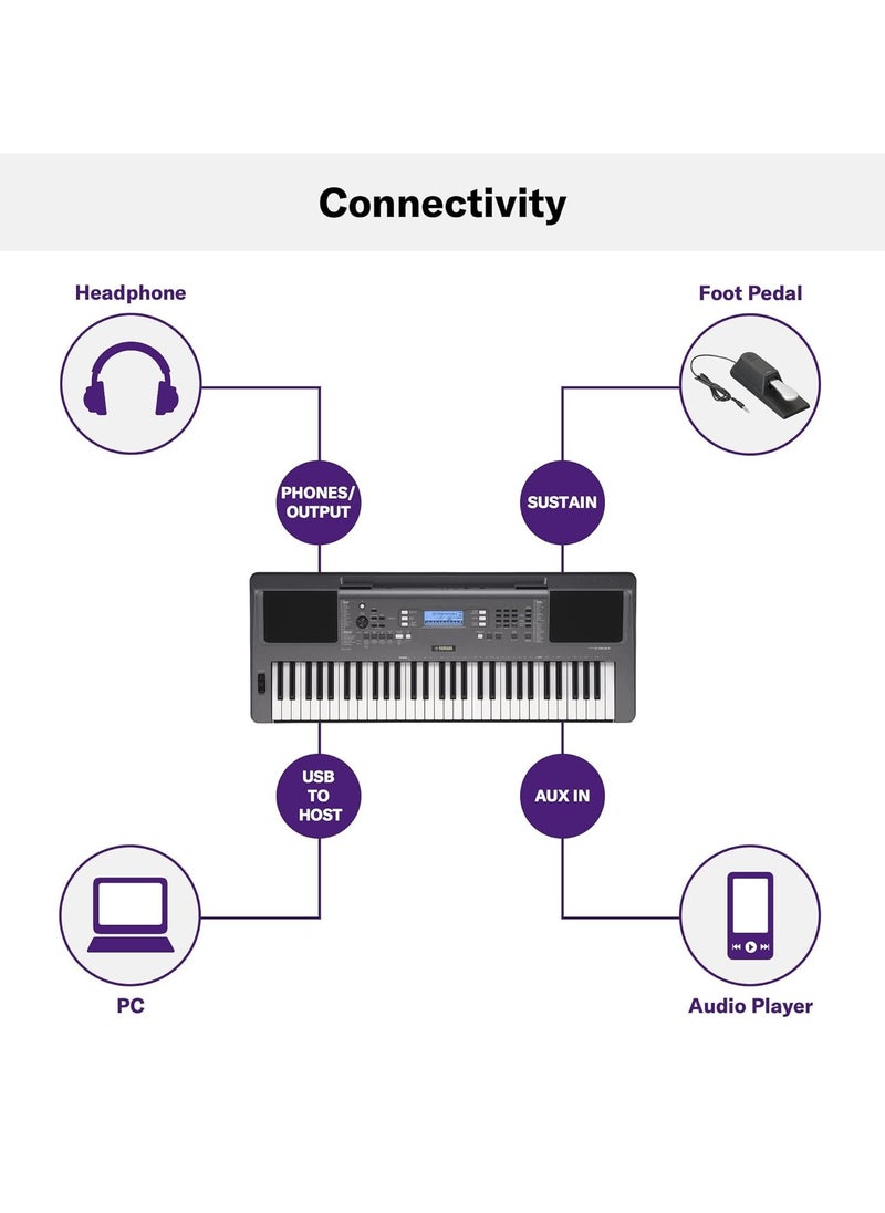 YAMAHA - لوحة مفاتيح رقمية من ياماها PSRI300 - Image 1