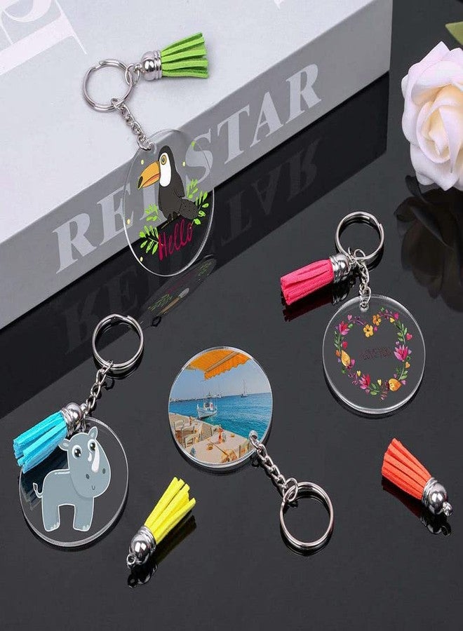DIY Crafts 45 Only Kerings, Golden Light, Jewellery Making Item Accessory for Swivel Clasps Metal Lanyard Snap D Hook, Lobster Claw Clasps Keychain Rings (45 Only Kerings, Golden Light) - Image 2