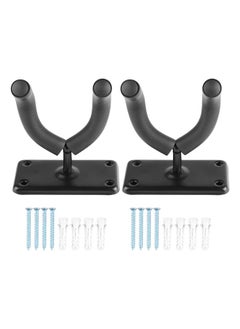 Thoraya Guitar Holder Hanger Simple Appearance 50LB Loading Wall Mounted Electric Guitar Hook Hanger  - Image 1