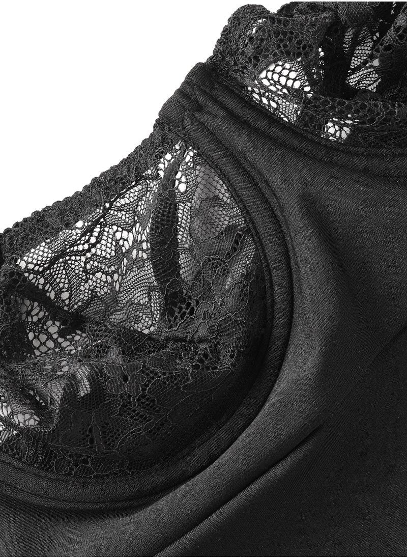 Lacy Dreams فستان دمية بيبي مع سروال داخلي  - Image 3