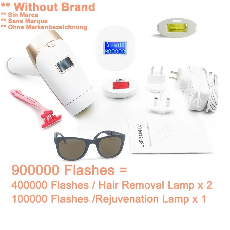 ليسكولتون جهاز إزالة الشعر بالليزر Lescolton IPL Laser Epilator 1300000 Pulses Hair Removal LCD Display Machine T009i Permanent Bikini Trimmer Electric depilador - Image 1