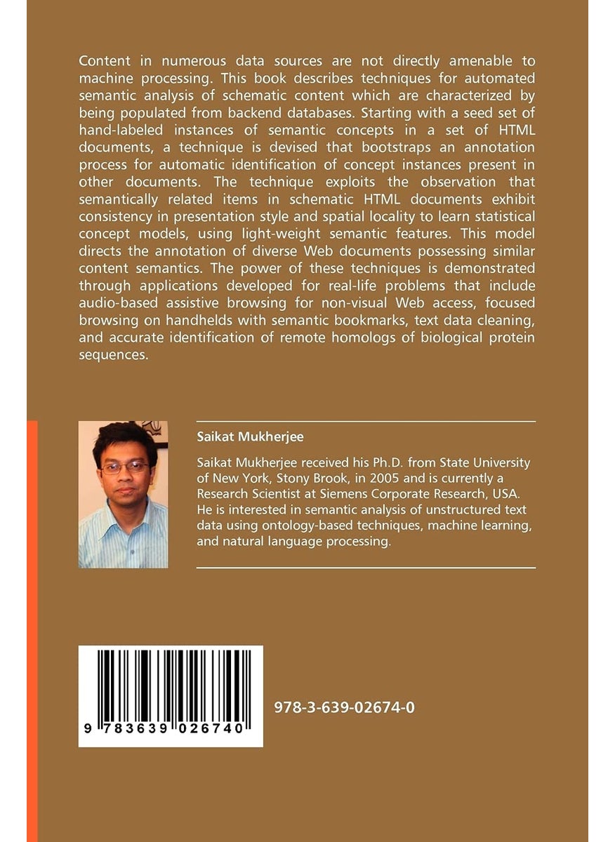 Automated Semantic Analysis of Schematic Data - Learning-based Techniques for Scalable and Automated Semantic Understanding of Template Generated Schematic Web Content  - Image 2