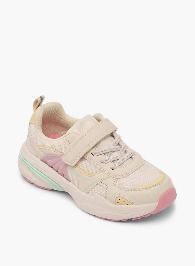 Little Missy Girls Hook & Loop Sneakers
