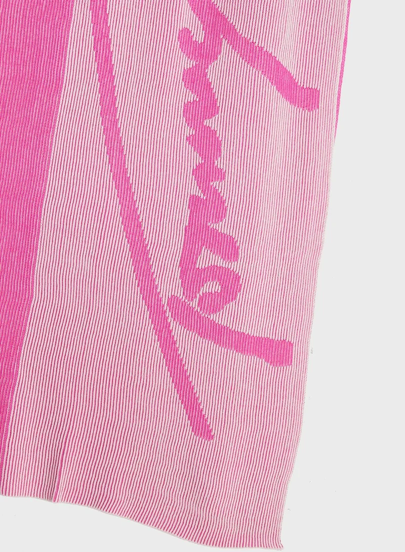 TOMMY JEANS Logo Detail Scarf