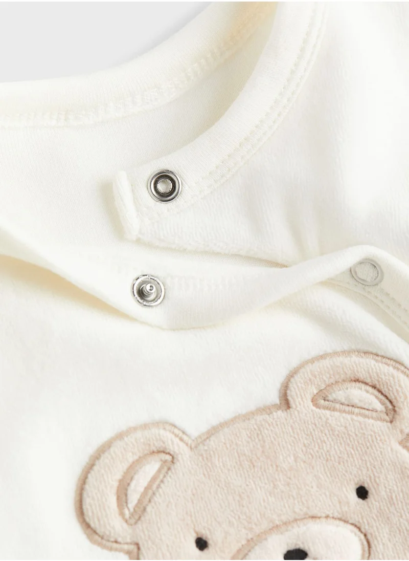 H&M Infant Velour Fleece Onesies