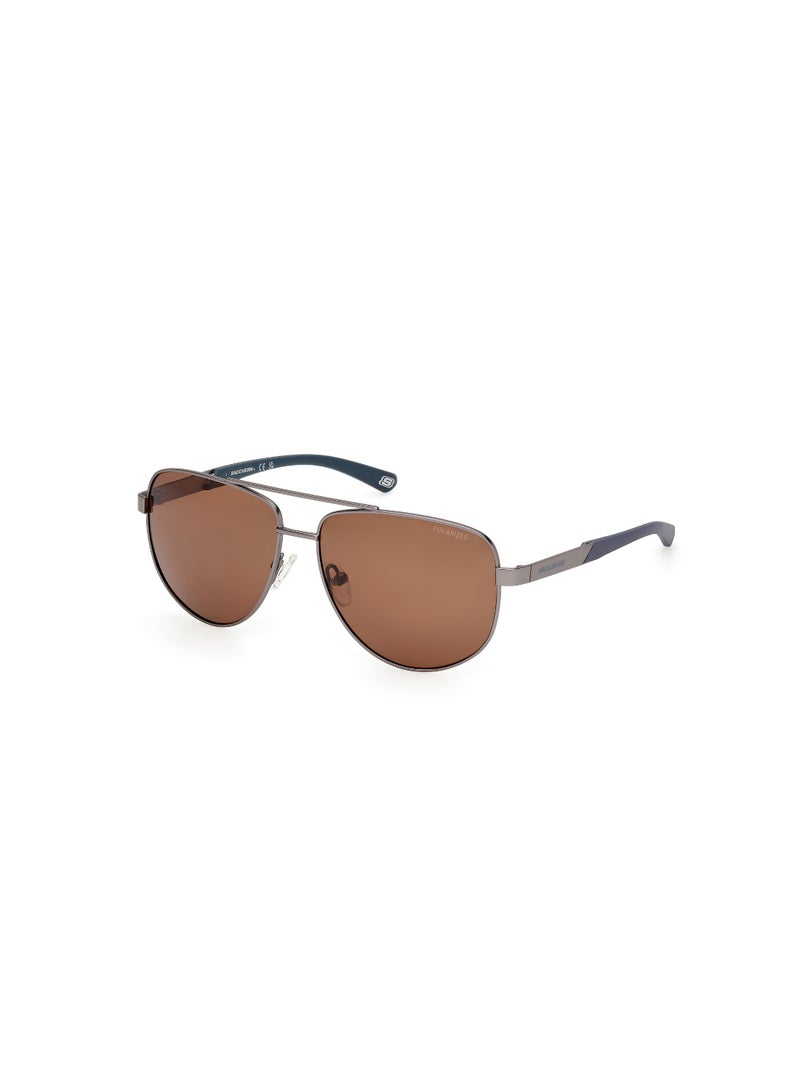 SKECHERS Metal Pilot Full Rim Men Polarized Sunglass - Image 1