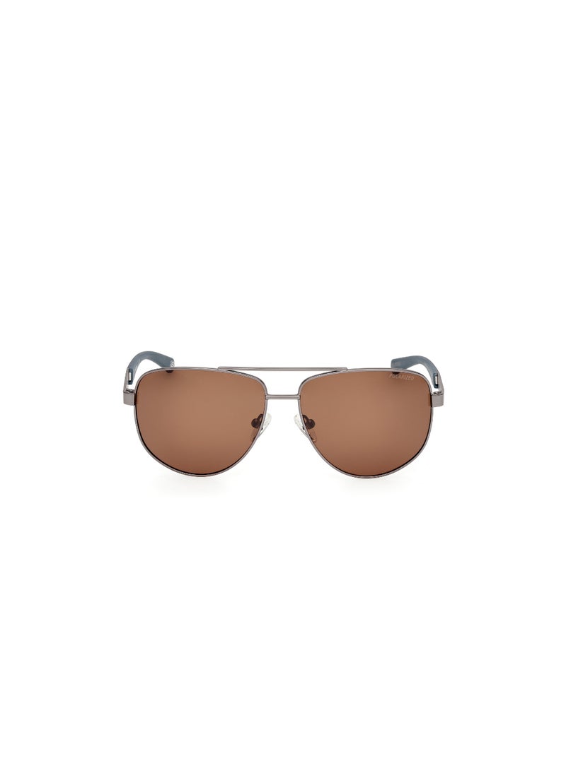 SKECHERS Metal Pilot Full Rim Men Polarized Sunglass - Image 2