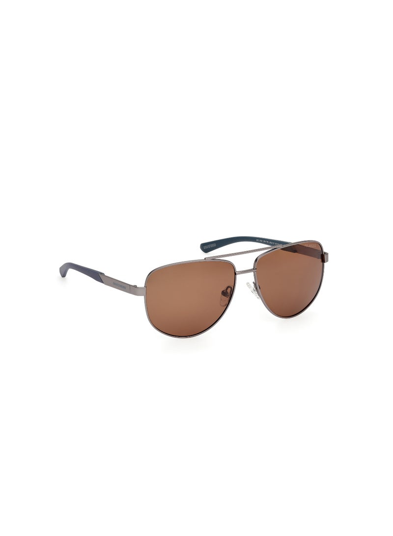 SKECHERS Metal Pilot Full Rim Men Polarized Sunglass - Image 3