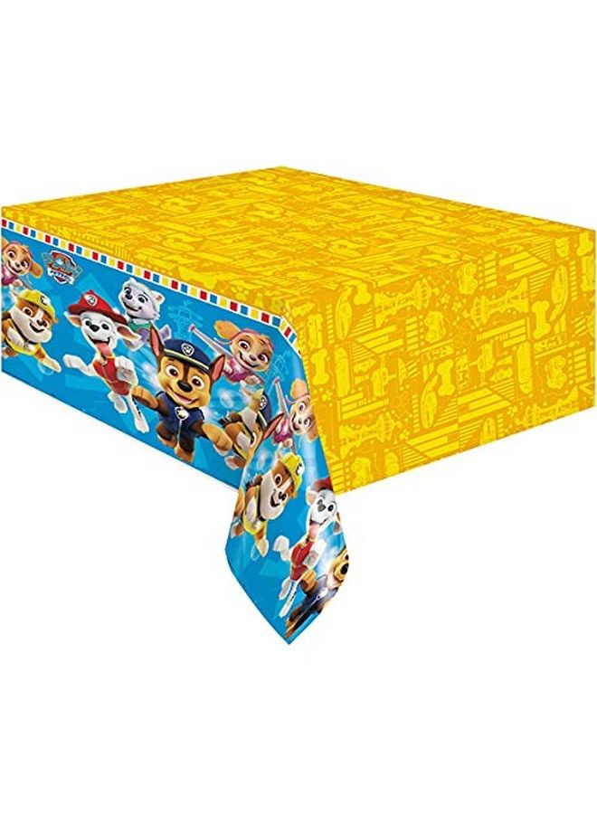 Unique Paw Patrol Birthday Party Supplies Decoration Bundle Pack Includes 16 Dessert Cake Paper Plates 16 Napkins 1 Table Cover 1 Party Banner (Bundle For 16) - Image 5
