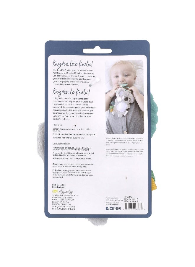 Itzy Ritzy - itzy ritzy, Itzy Pal™, Plush Pal with Silicone Teether, 0+ Months, Koala, 1 Teether - Image 1